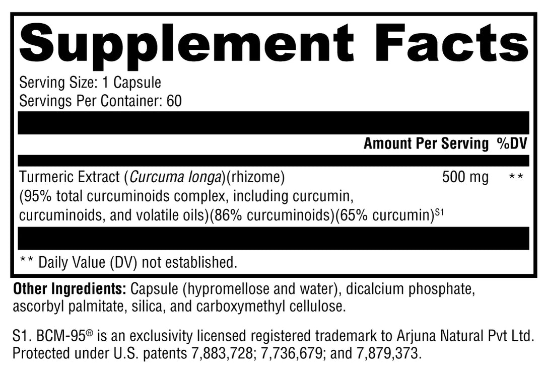 CurcuPlex-95™ 60 Capsules XYMOGEN