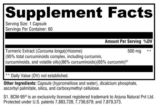 CurcuPlex-95™ 60 Capsules XYMOGEN