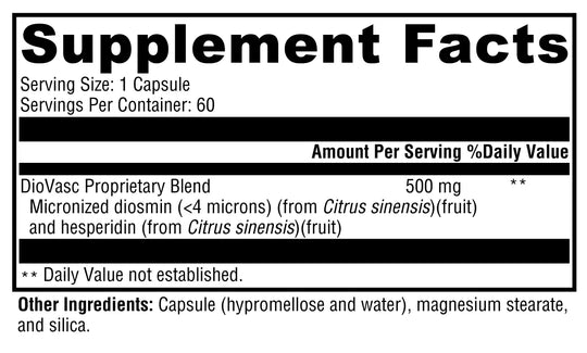 DioVasc™ 60 Capsules XYMOGEN