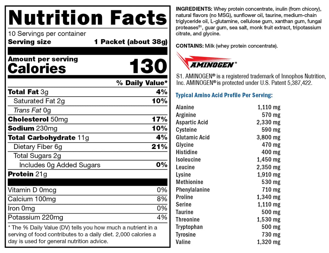 FIT Lean Food Whey Vanilla Delight 10 Servings XYMOGEN