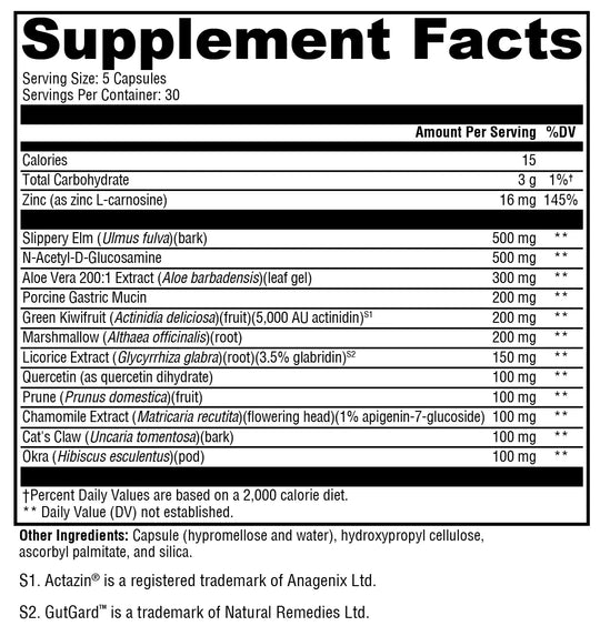 GI Balance 150 Capsules XYMOGEN