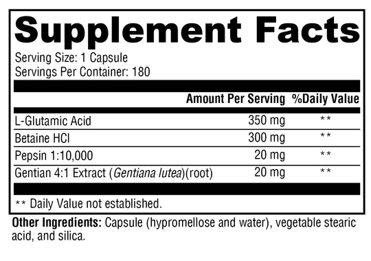 GastrAcid™ 180 Capsules XYMOGEN