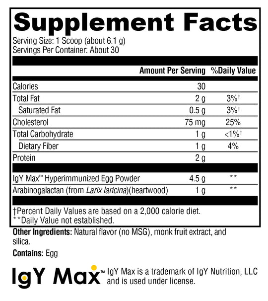 IG 26 Plus DF Vanilla 30 Servings XYMOGEN