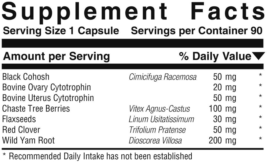 Feminine Advantage™ Food Research Products Store