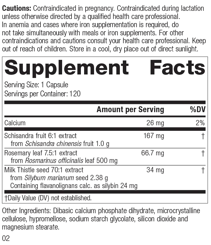 Rev 01 Supplement Facts