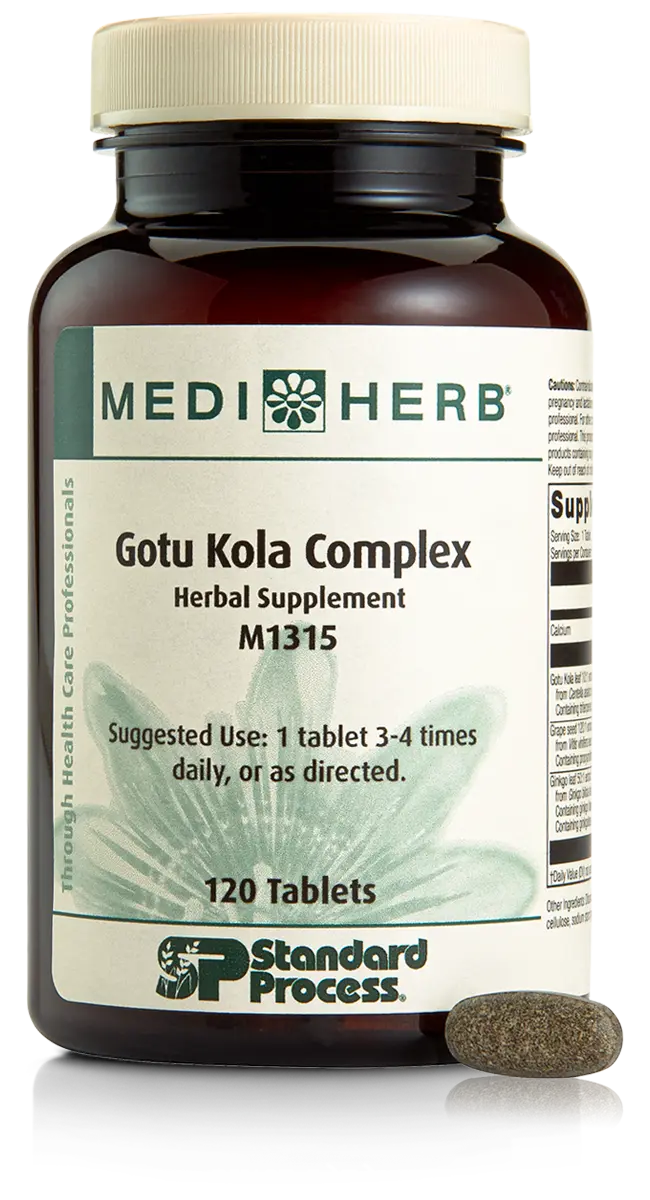 Gotu Kola Complex, 120 Tablets