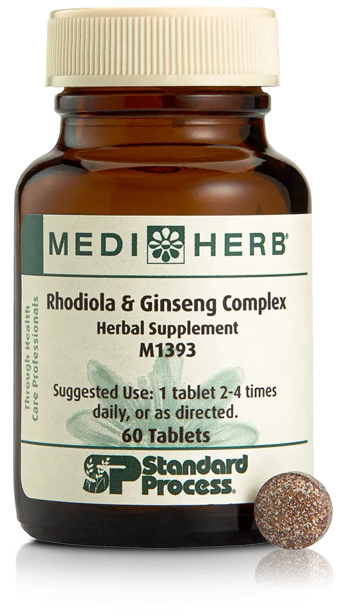 Rhodiola & Ginseng Complex, 60 Tablets