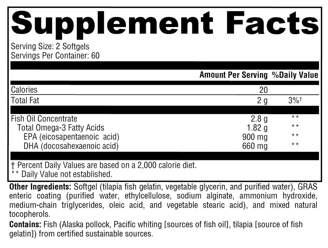 OmegaPure 780 EC™ 120 Softgels XYMOGEN