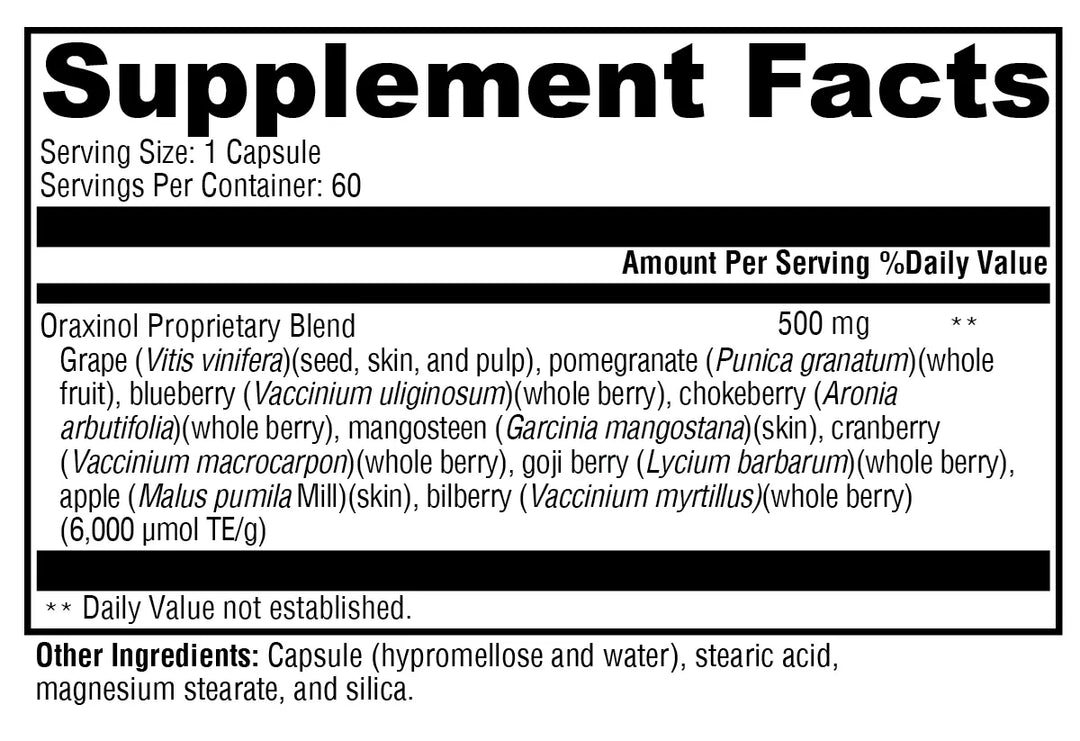 Oraxinol™ 60 Capsules XYMOGEN