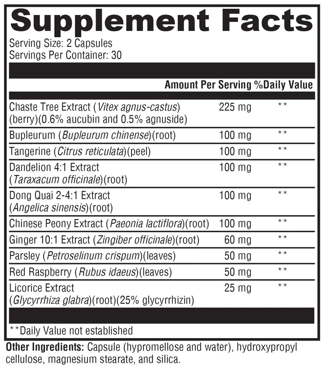 PMS Soothe™ 60 Capsules XYMOGEN