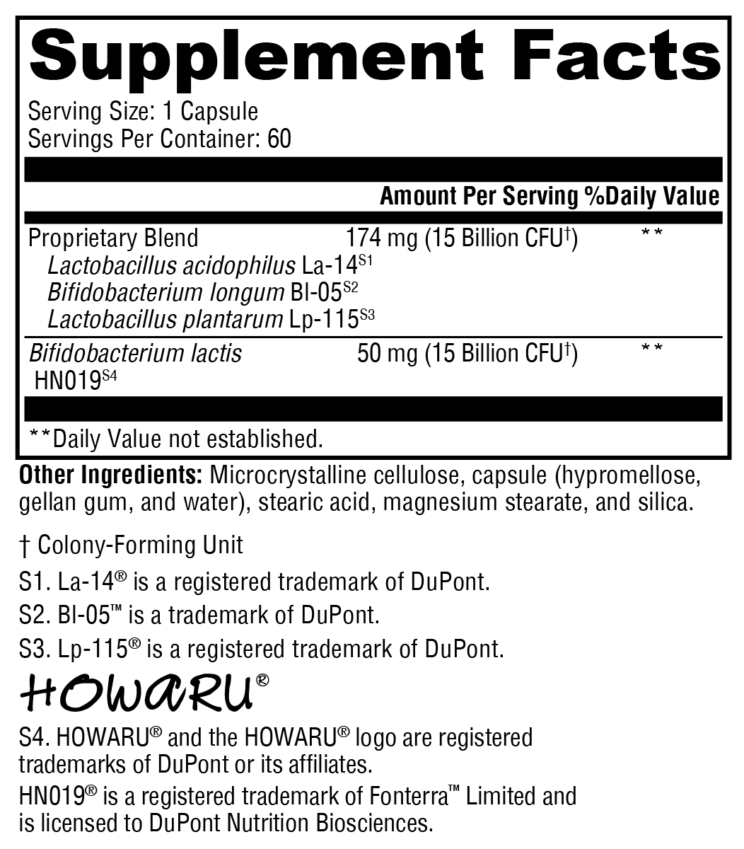 ProbioMax® Daily 30B 60 Capsules XYMOGEN