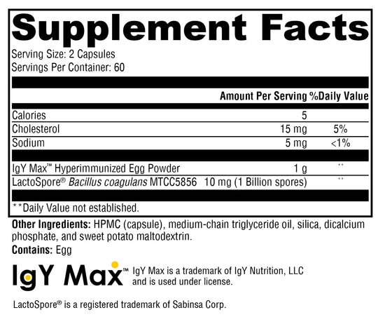 ProbioMax® IG 26 120 Capsules XYMOGEN