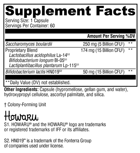 ProbioMax® Sb DF 60 Capsules XYMOGEN