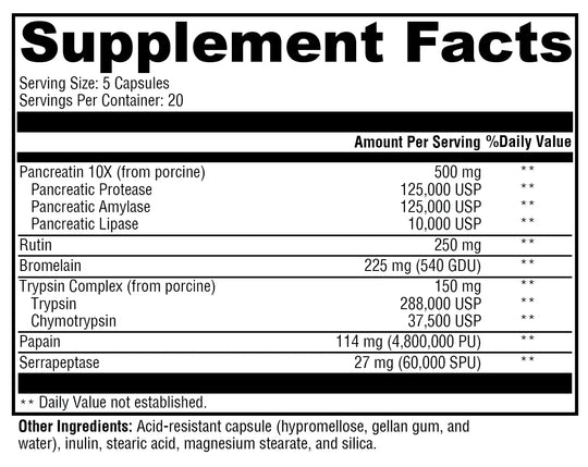 ProteoXyme™ 100 Capsules XYMOGEN