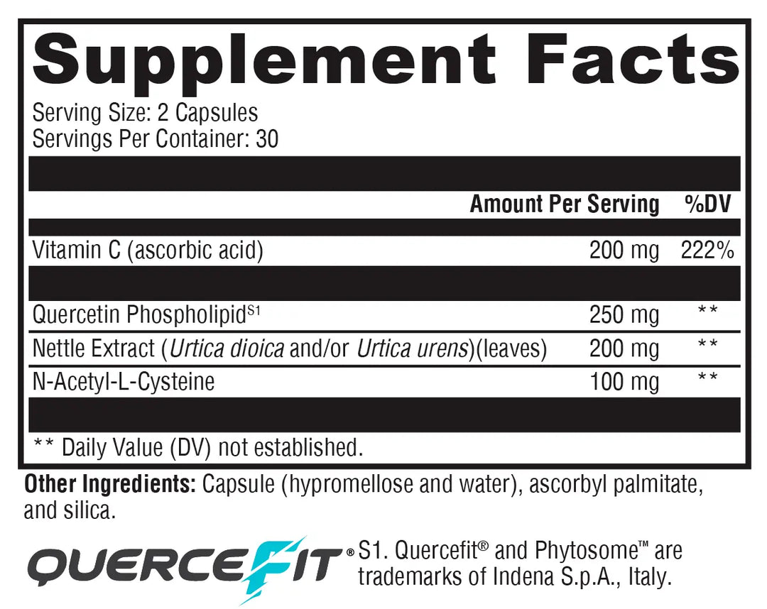 Quercetin 20× Plus 60 Capsules XYMOGEN