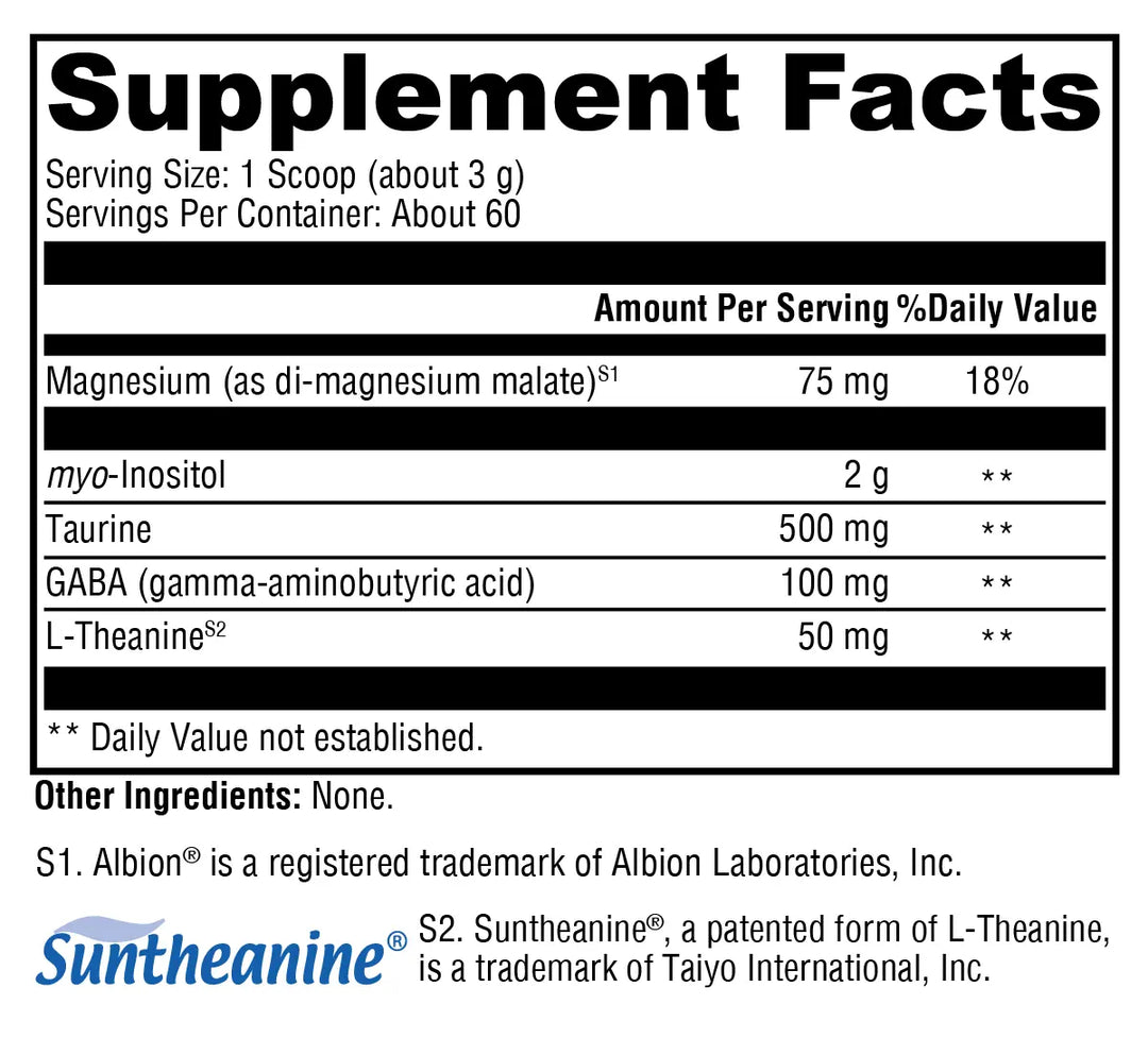 RelaxMax® Unflavored 60 Servings XYMOGEN