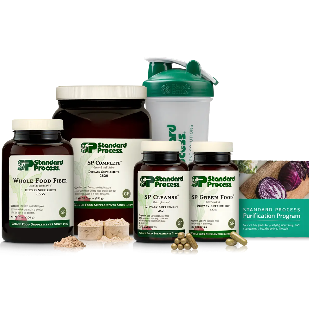Purification Product Kit with SP Complete® and Whole Food Fiber, 1 Kit With SP Complete and Whole Food Fiber