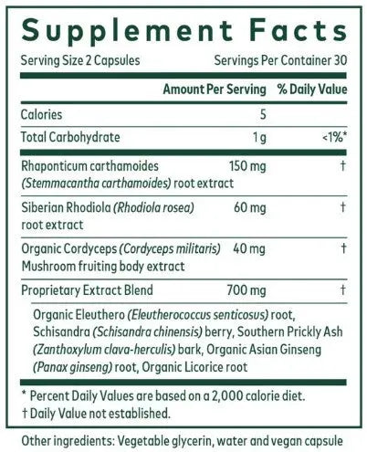 Revive HPA 60 Capsules Gaia Herbs