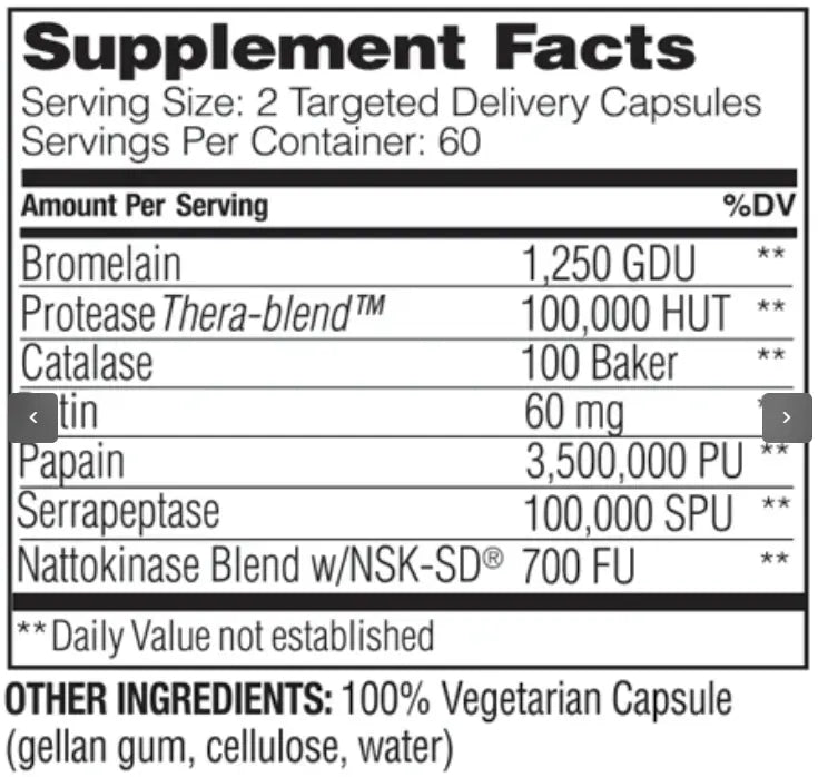 MyoMend® 120 Capsules Enzyme Science