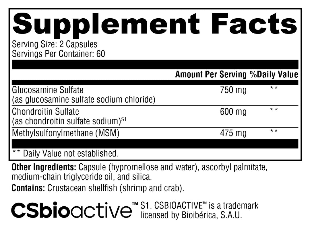 SynovX® Recovery 120 Capsules XYMOGEN