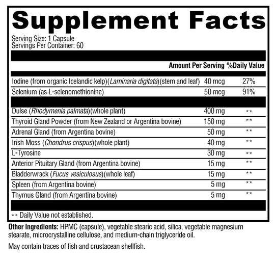 T-150 60 Capsules XYMOGEN