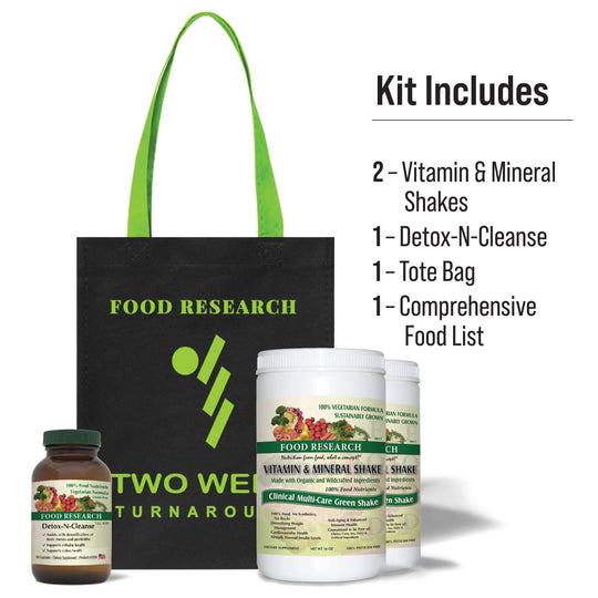 Two-Week Turnaround — Detox-N-Cleanse Food Research Products Store