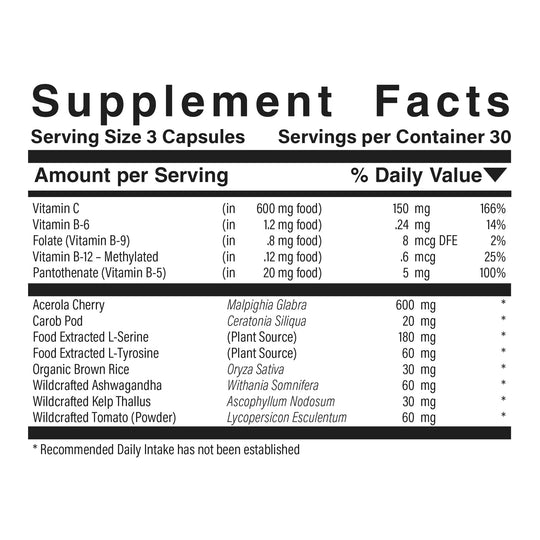 Vegetarian Adrenal™ Food Research Products Store