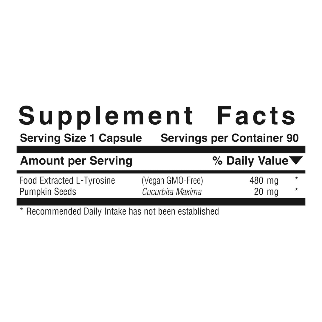 Vegetarian Tyrosine™ Food Research Products Store