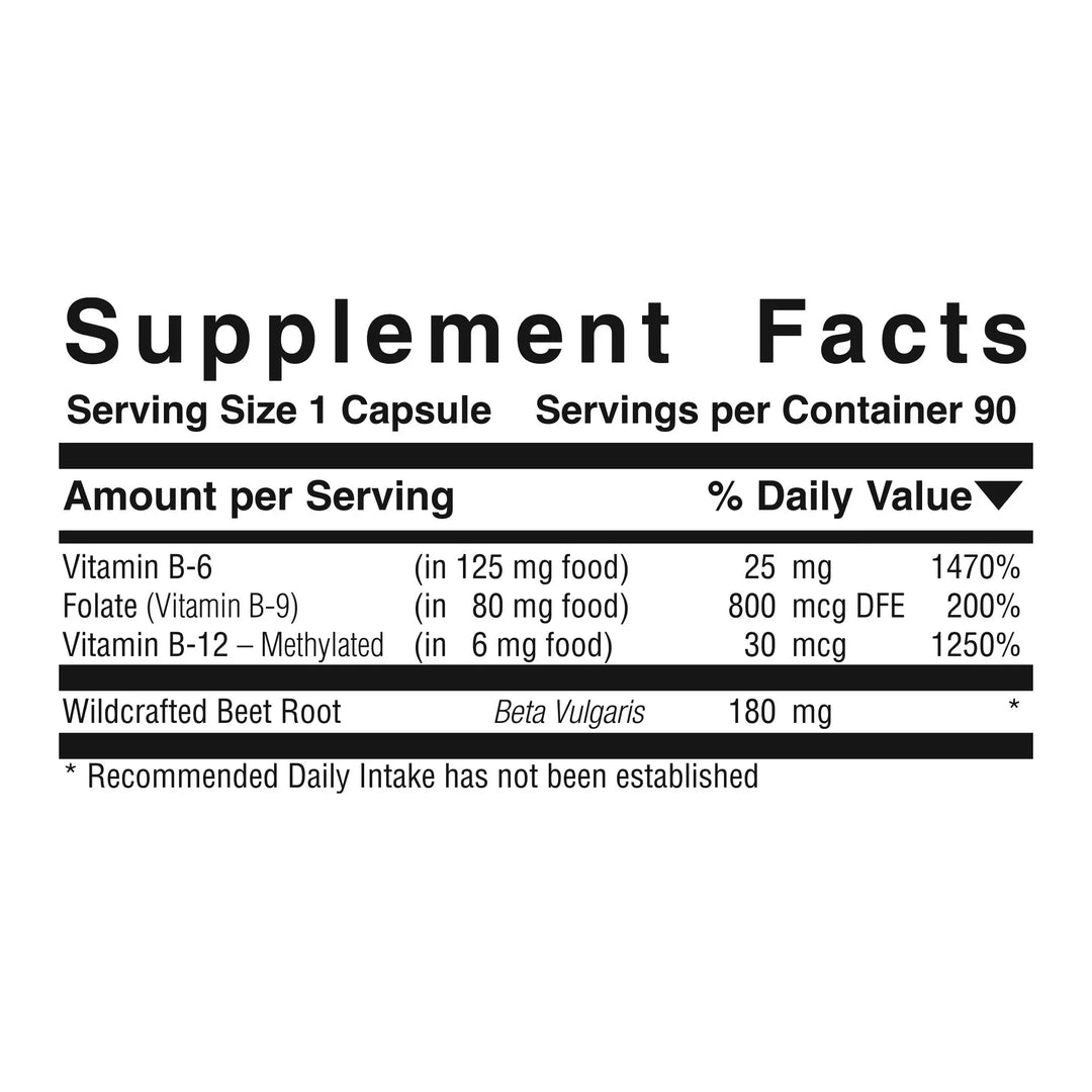 Vitamin B-6, B-12 & Folate™ Food Research Products Store