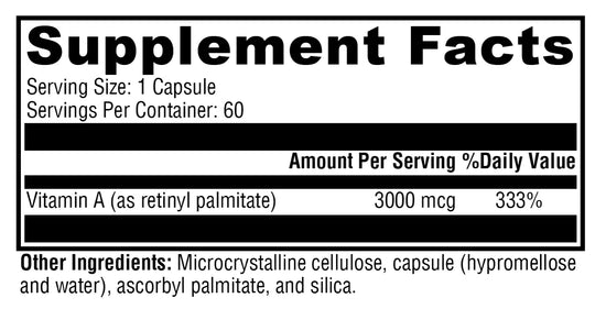 Xcellent A 3000  60 Capsules XYMOGEN