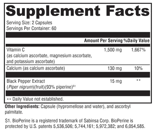Xcellent C™ 120 Capsules XYMOGEN
