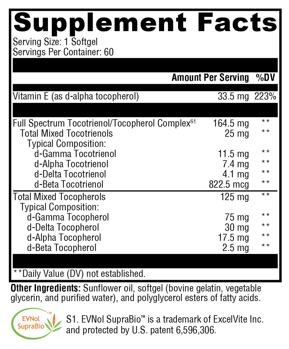 Xcellent E™ 60 Softgels XYMOGEN