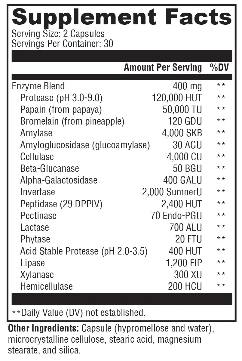 XymoZyme® 60 Capsules XYMOGEN