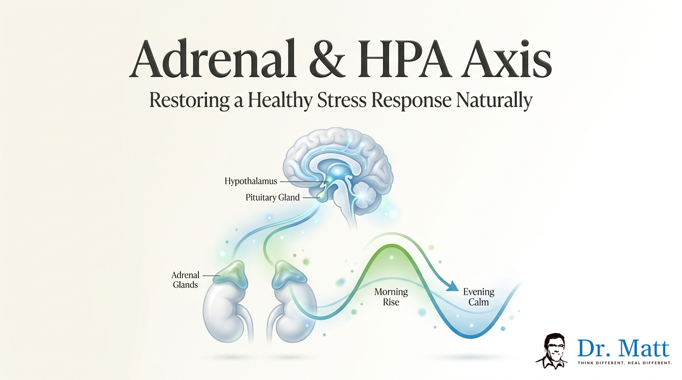 Adrenal Fatigue & HPA Axis Dysfunction: Causes, Symptoms & How to Restore Balance Naturally | drmattgianforte.com