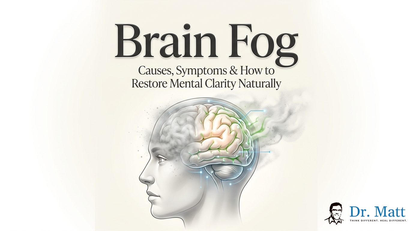 Brain Fog: Causes, Symptoms & How to Restore Mental Clarity Naturally | drmattgianforte.com