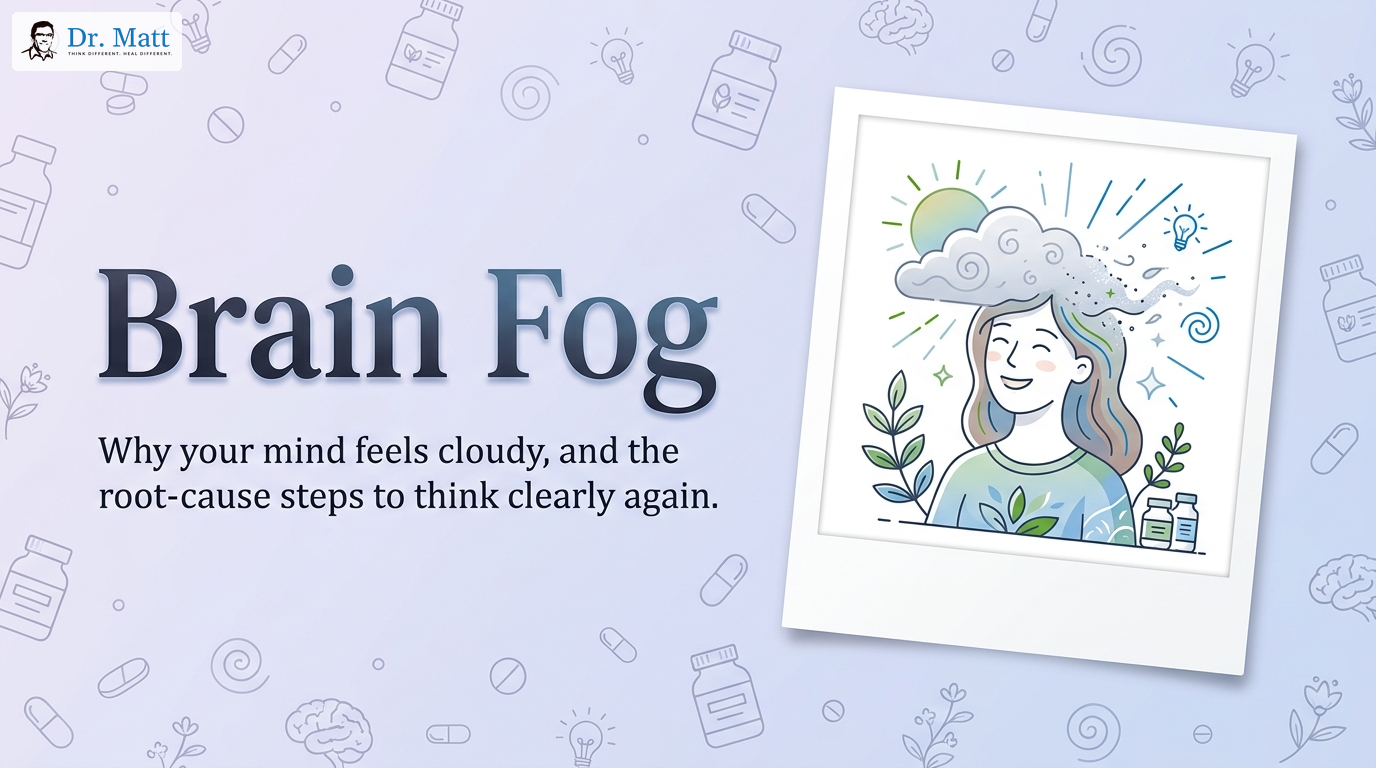 Brain Fog: Causes, Symptoms & How to Restore Mental Clarity Naturally | drmattgianforte.com