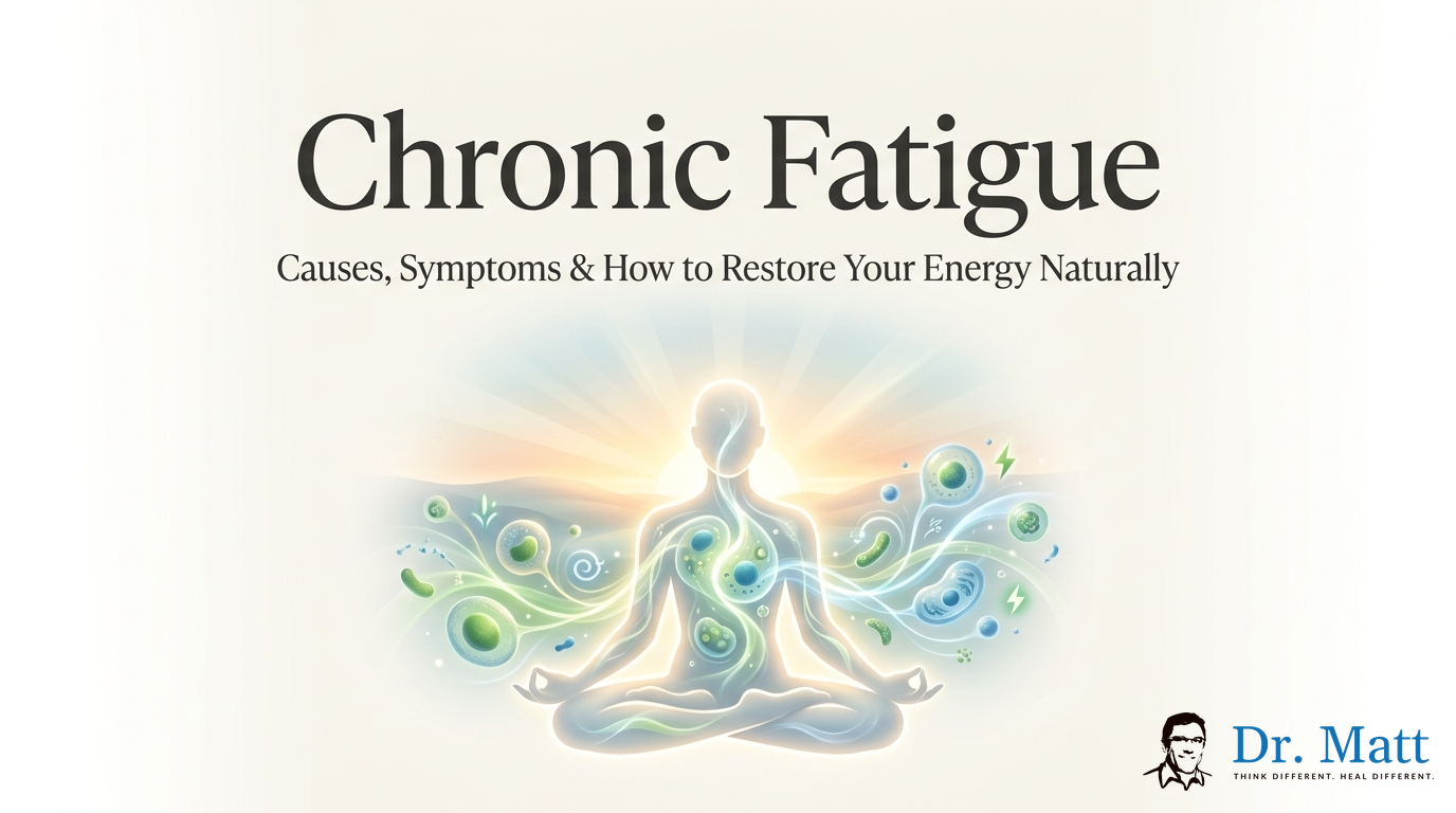 Chronic Fatigue: Causes, Symptoms & How to Restore Your Energy Naturally | drmattgianforte.com