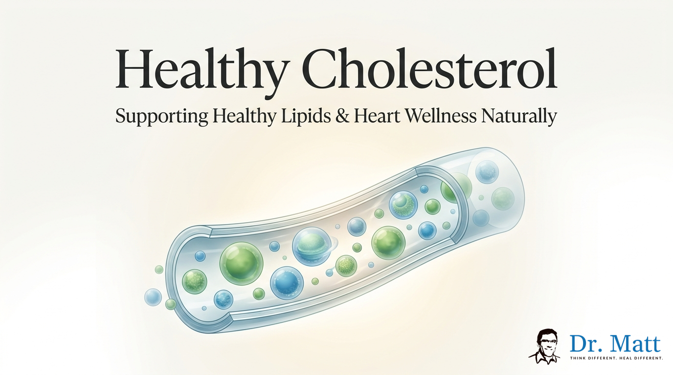 High Cholesterol: Causes, Risk Factors & How to Support Healthy Cholesterol Naturally | drmattgianforte.com