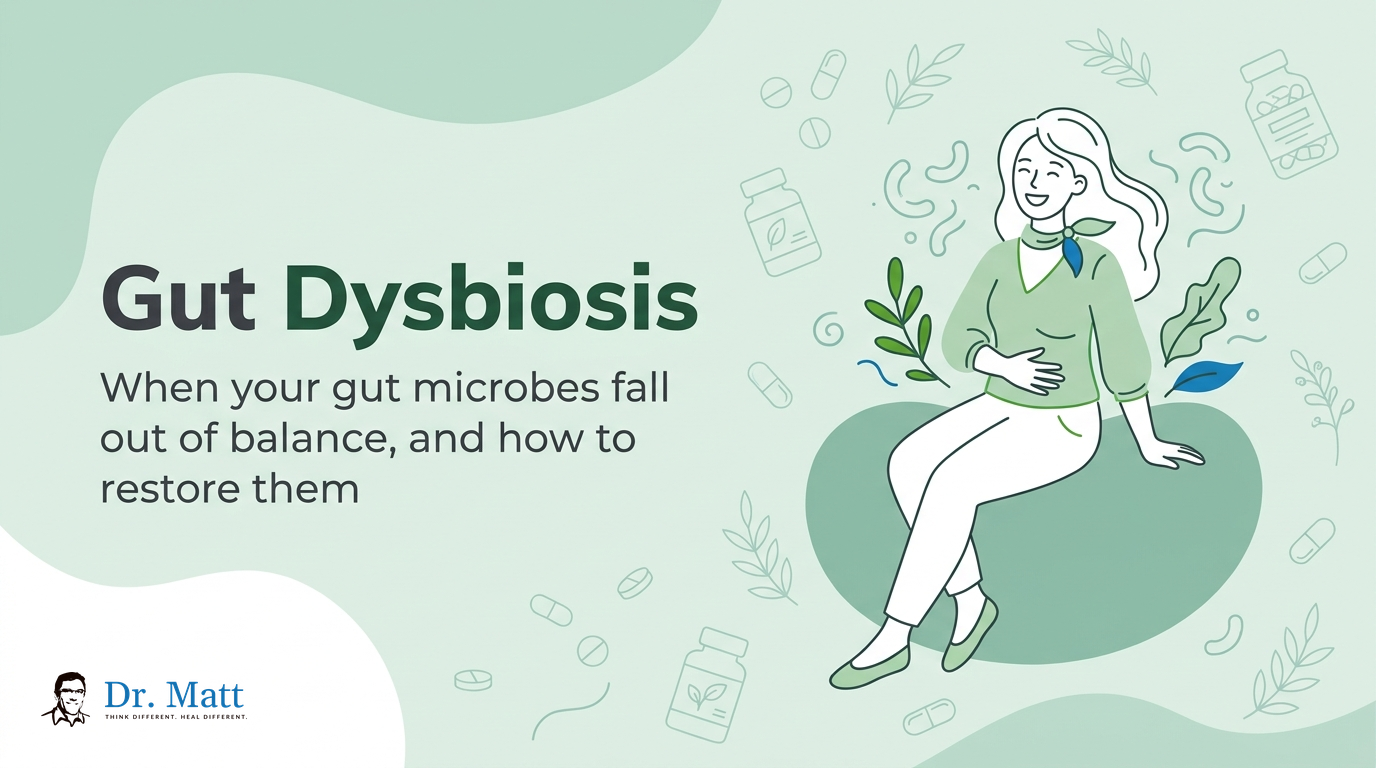 Gut Dysbiosis: Causes, Symptoms & How to Restore Your Microbiome Naturally | drmattgianforte.com