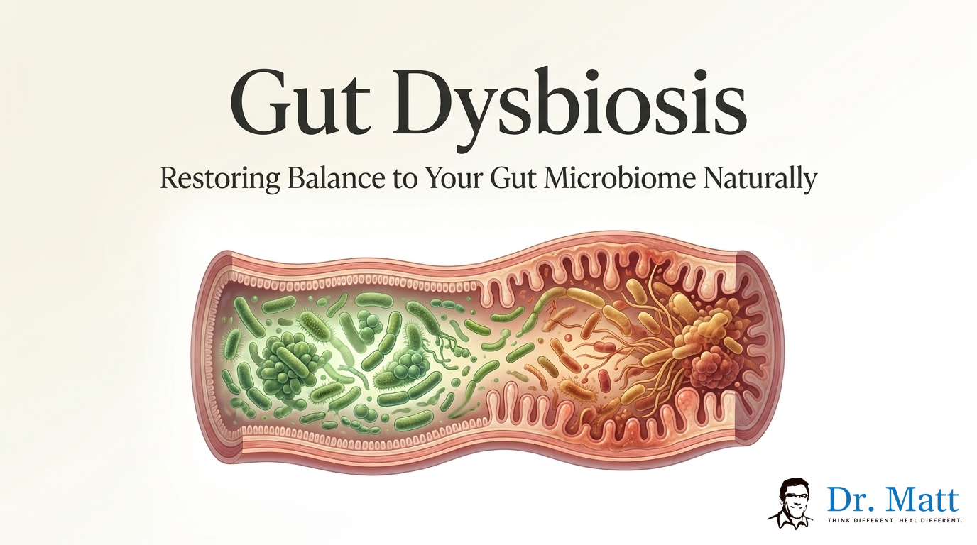 Gut Dysbiosis: Causes, Symptoms & How to Restore Your Microbiome Naturally | drmattgianforte.com