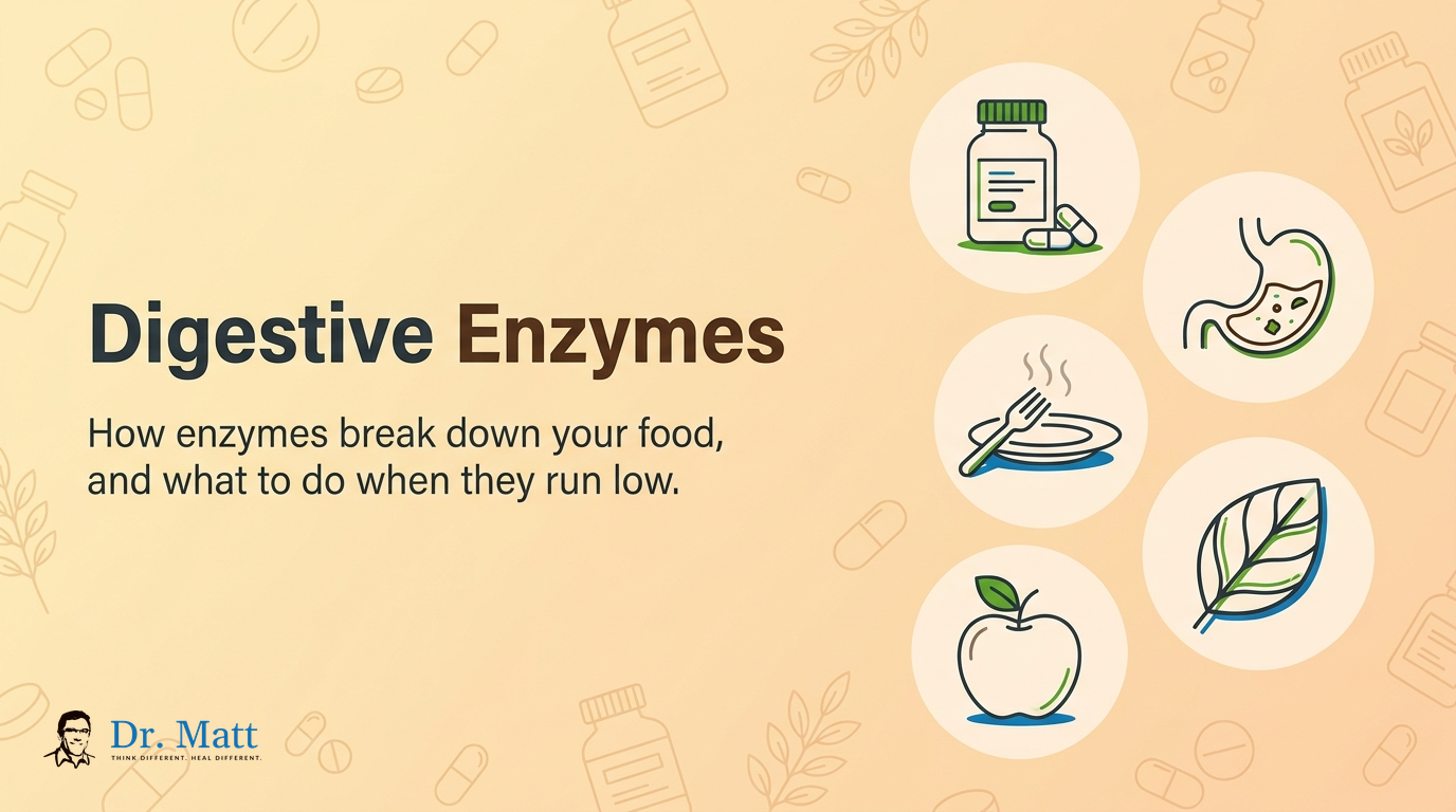 Digestive Enzyme Deficiency: Causes, Symptoms & How to Support Healthy Digestion Naturally | drmattgianforte.com
