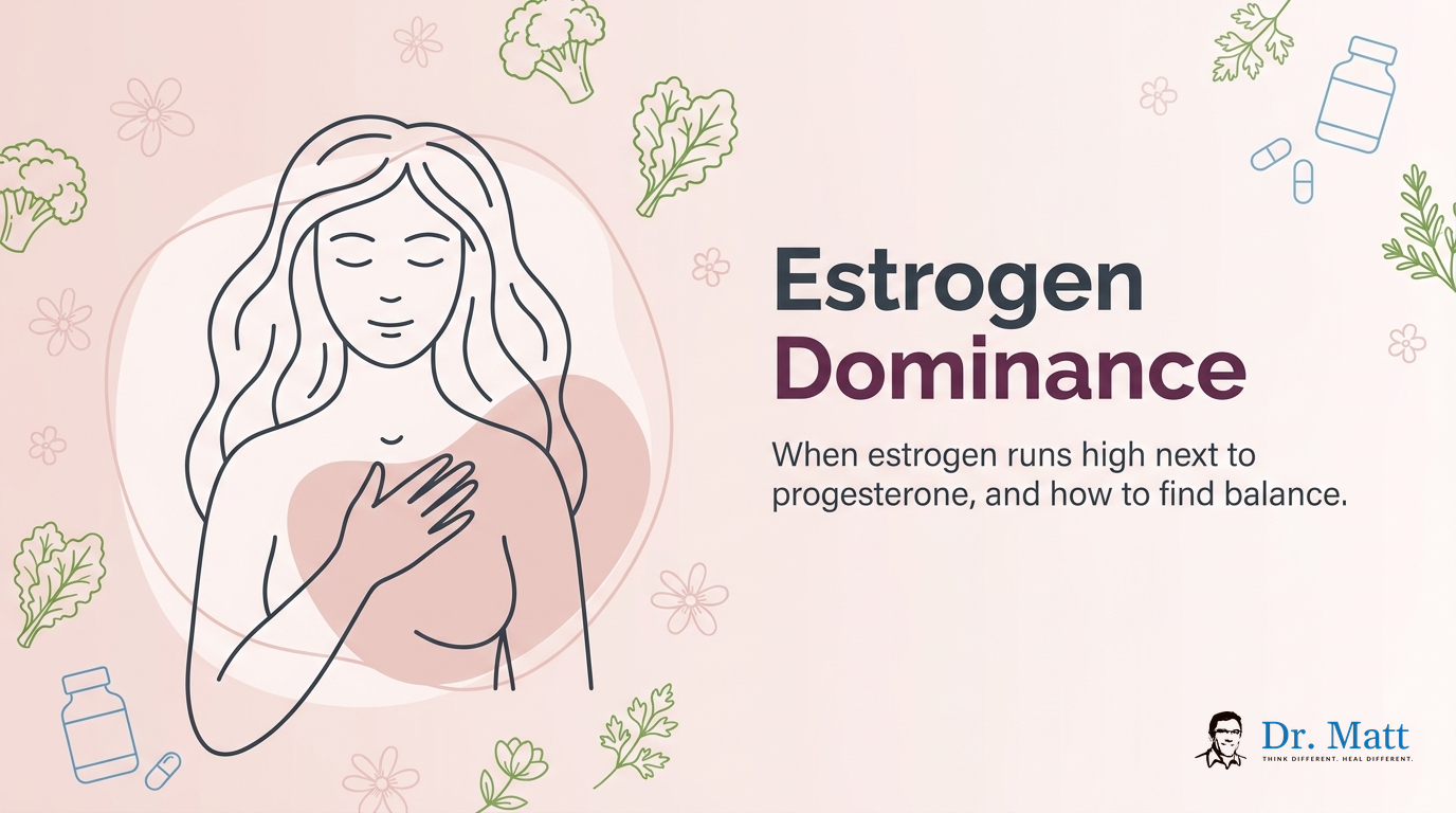 Estrogen Dominance: Causes, Symptoms & How to Support Healthy Estrogen Balance | drmattgianforte.com