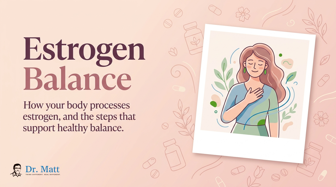 Hormone Detox & Estrogen Clearance: How to Support Healthy Estrogen Metabolism Naturally | drmattgianforte.com