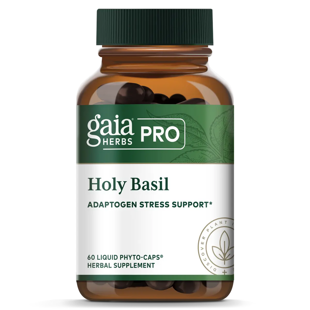 Holy Basil 60 Capsules Gaia Herbs