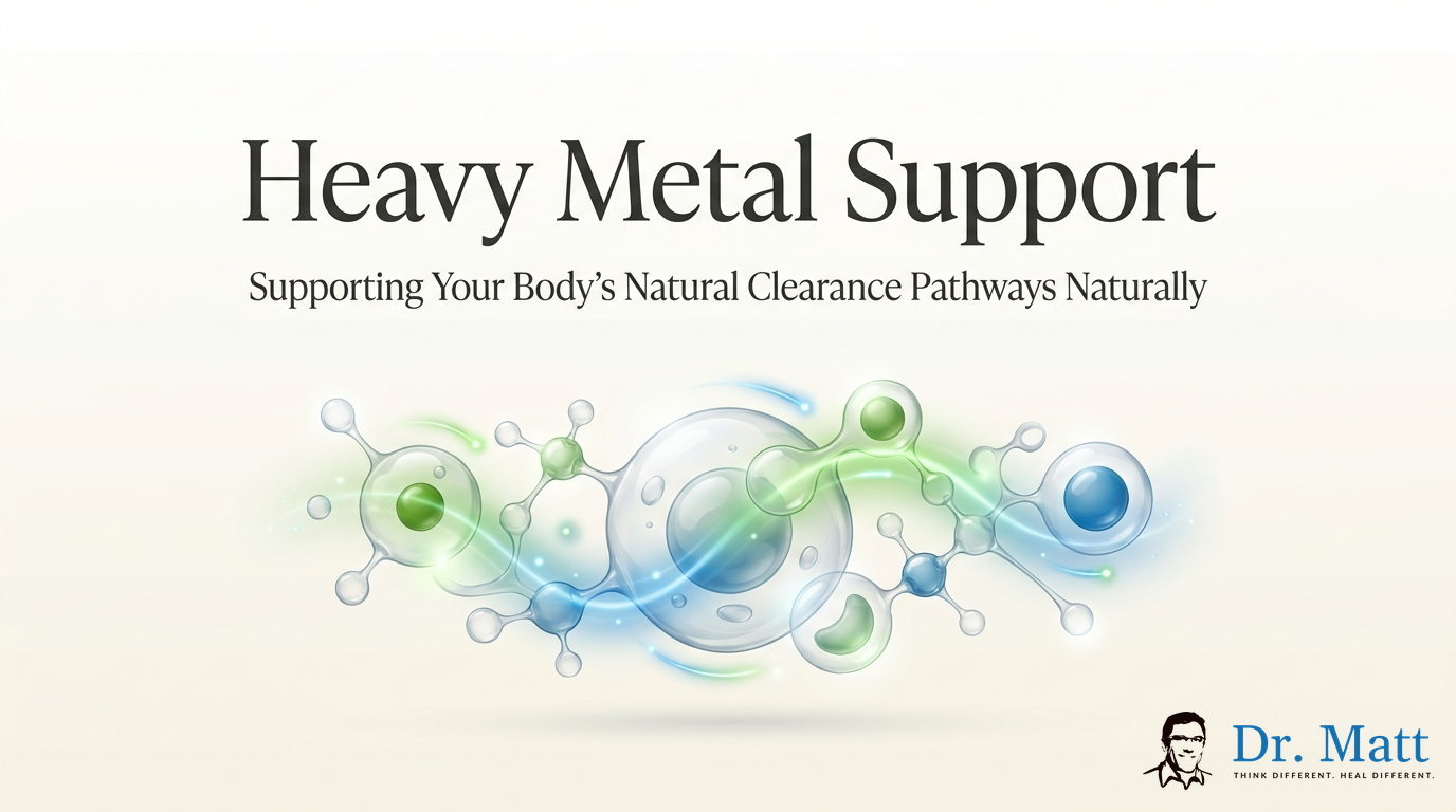 Heavy Metal Support Protocol: Supporting Your Body's Natural Clearance Naturally | drmattgianforte.com