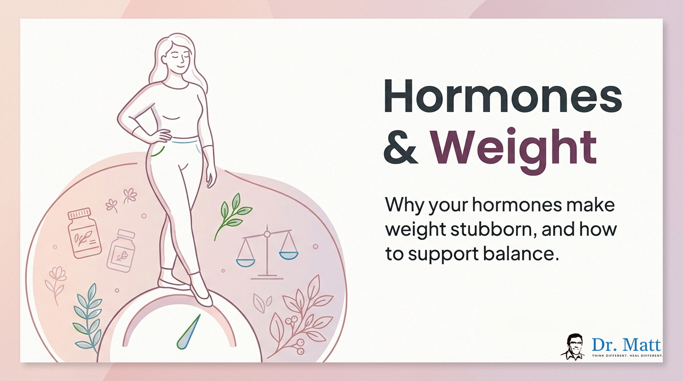 Hormone-Driven Weight Gain: Why Hormones Make Weight Stubborn & How to Support Balance | drmattgianforte.com