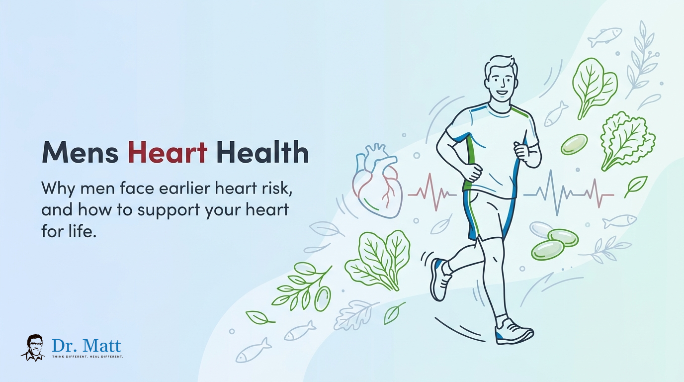 Male Cardiovascular Health: How to Support Your Heart for Life | drmattgianforte.com