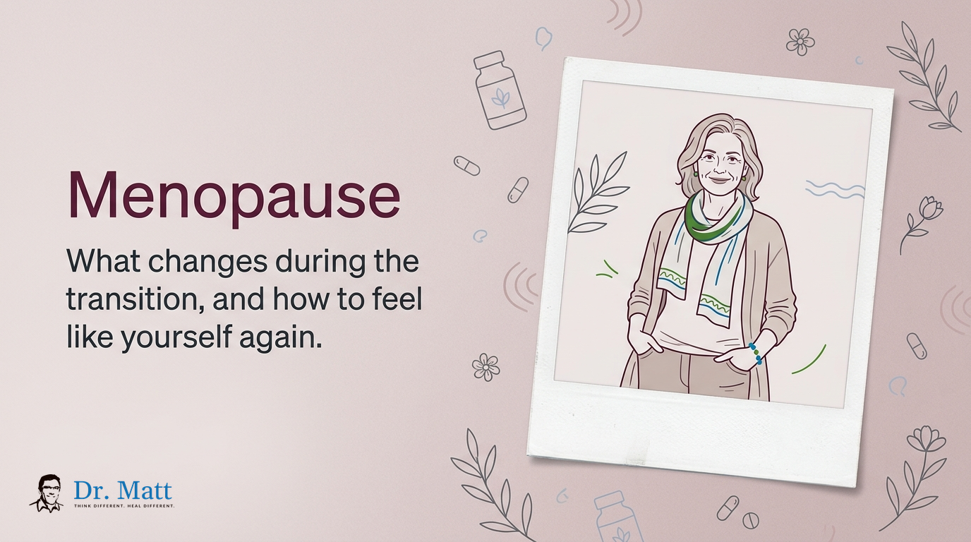 Menopause: Symptoms & How to Support Your Body Through the Transition | drmattgianforte.com