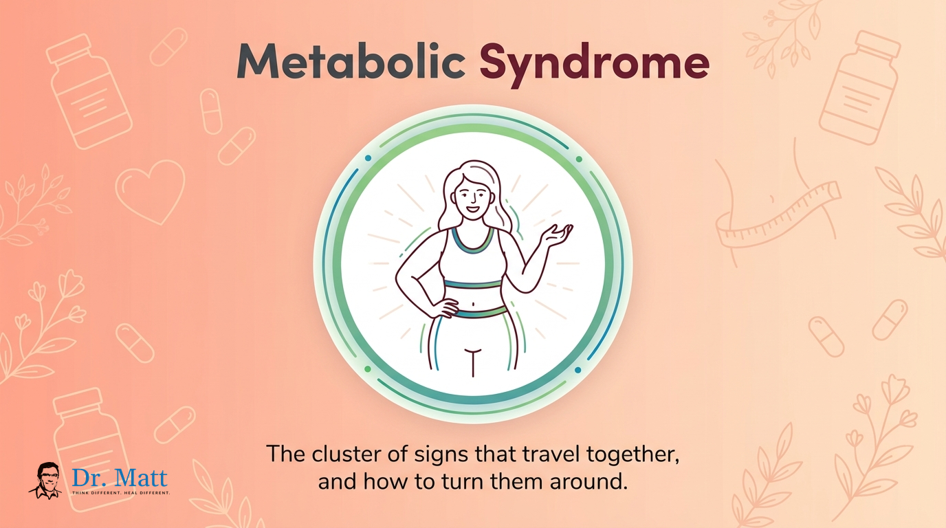 Metabolic Syndrome: Causes, Signs & How to Support Metabolic Health Naturally | drmattgianforte.com