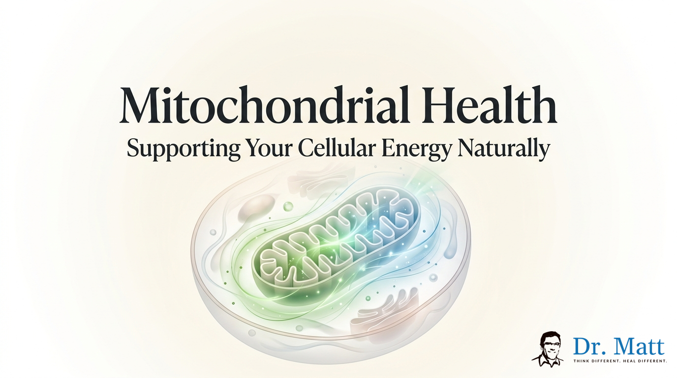 Mitochondrial Dysfunction: Causes, Symptoms & How to Support Your Cellular Energy Naturally | drmattgianforte.com